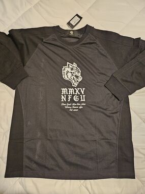 Darc Sport Black Men's Graphic Mesh Jersey